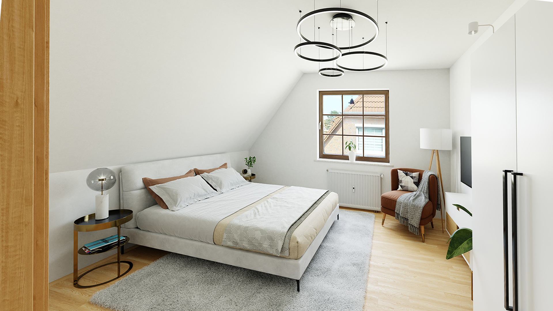 Visualisierung Schlafzimmer