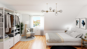 Visualisierung Schlafzimmer