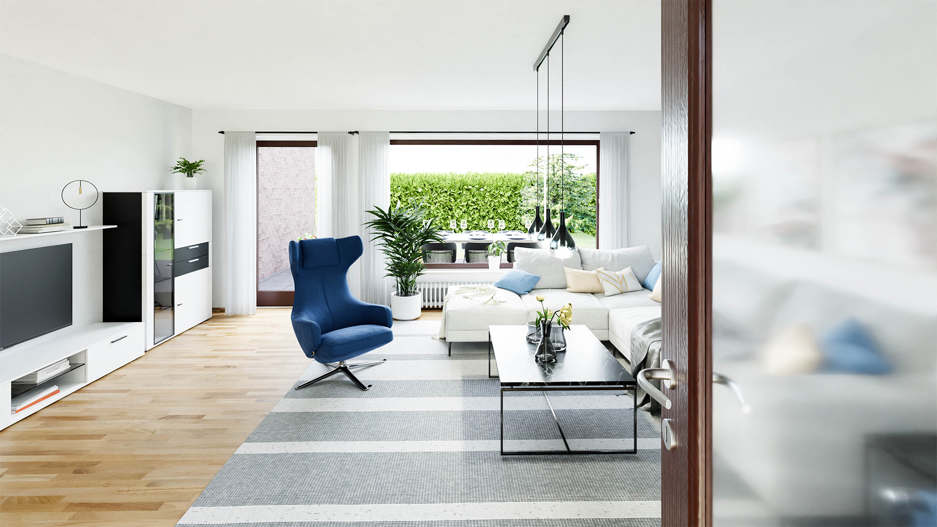 Wohnzimmer Visualisierung