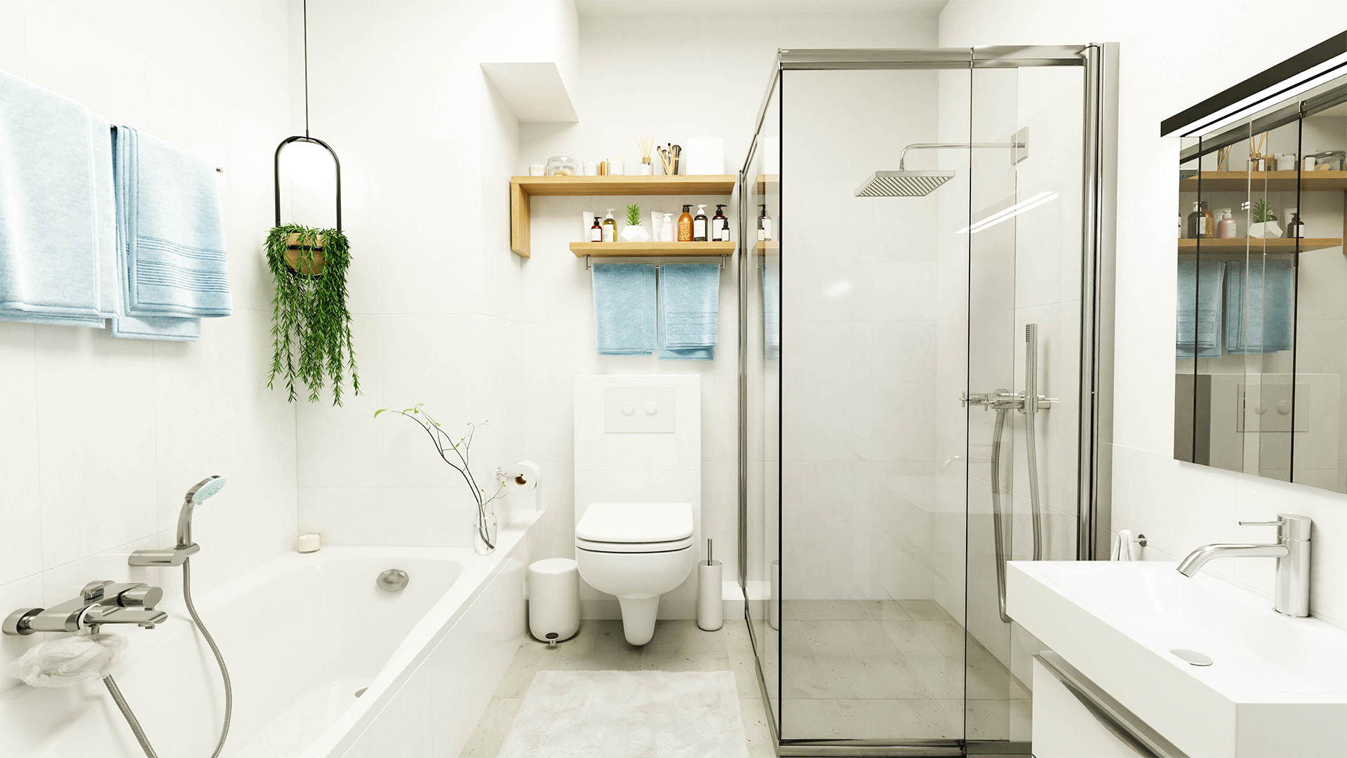 Badezimmer Visualisierung