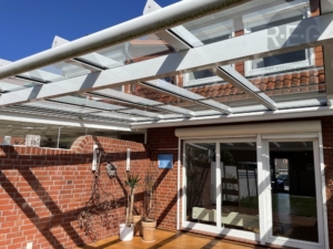 Glasdach Terrasse
