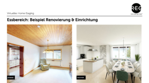 Essbereich Home-Staging
