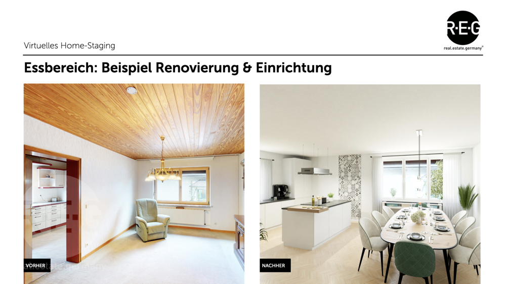 Essbereich Home-Staging