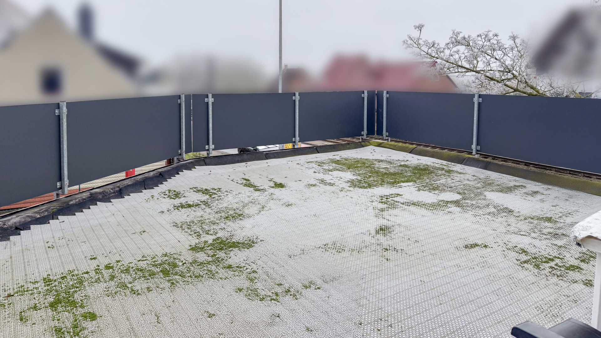 Blick von der Dachterrasse