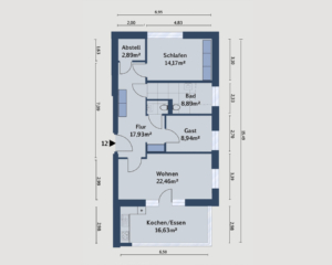 Wohnung 12 Grundriss