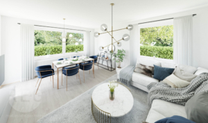Visualisierung Wohnzimmer
