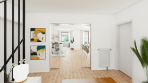 Visualisierung Flur
