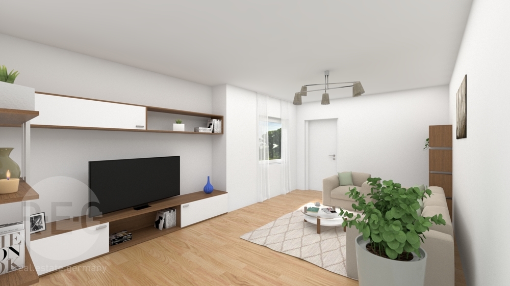 Visualisierung EG Wohnzimmer