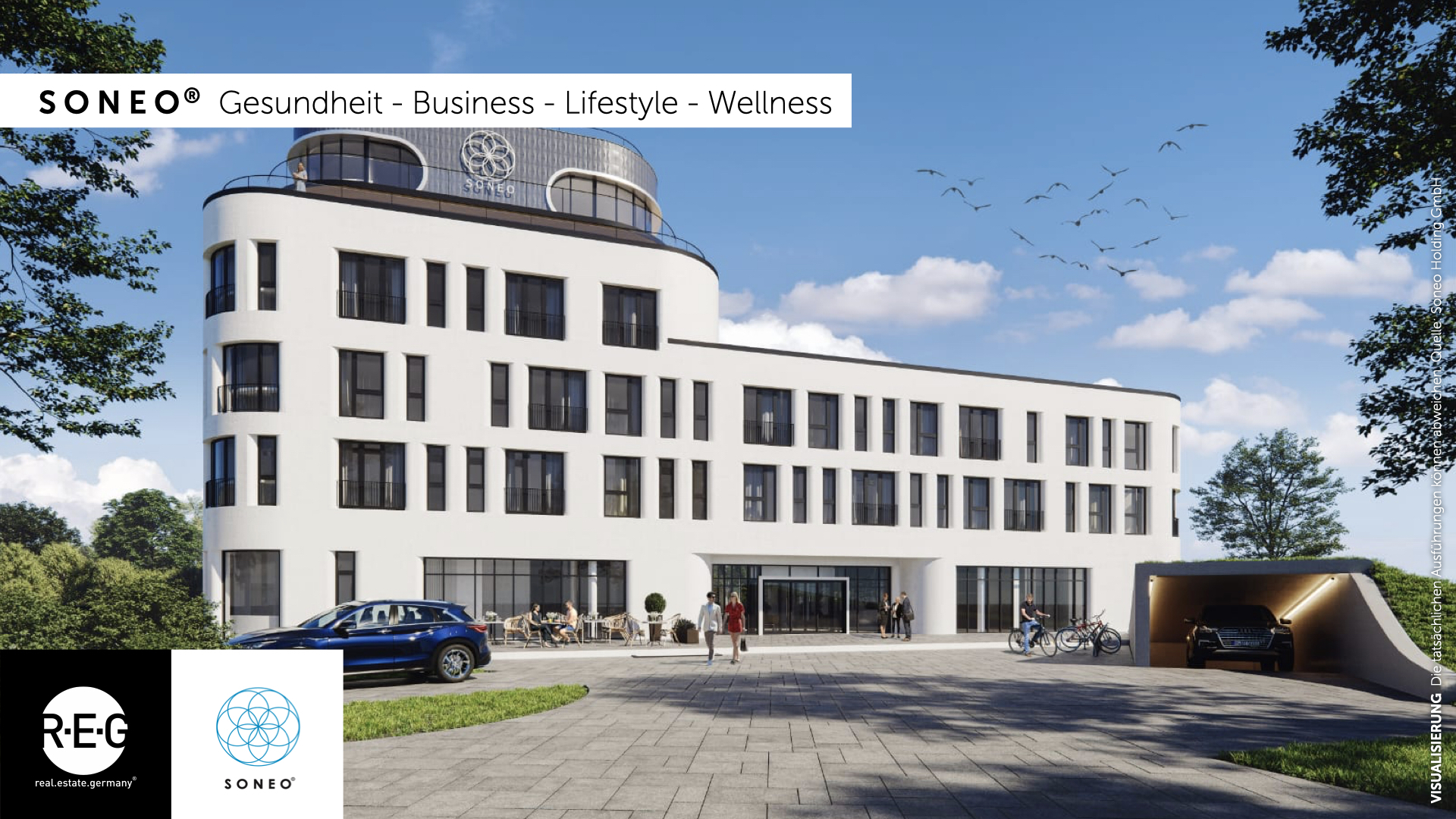 Visualisierung Straßenansicht
