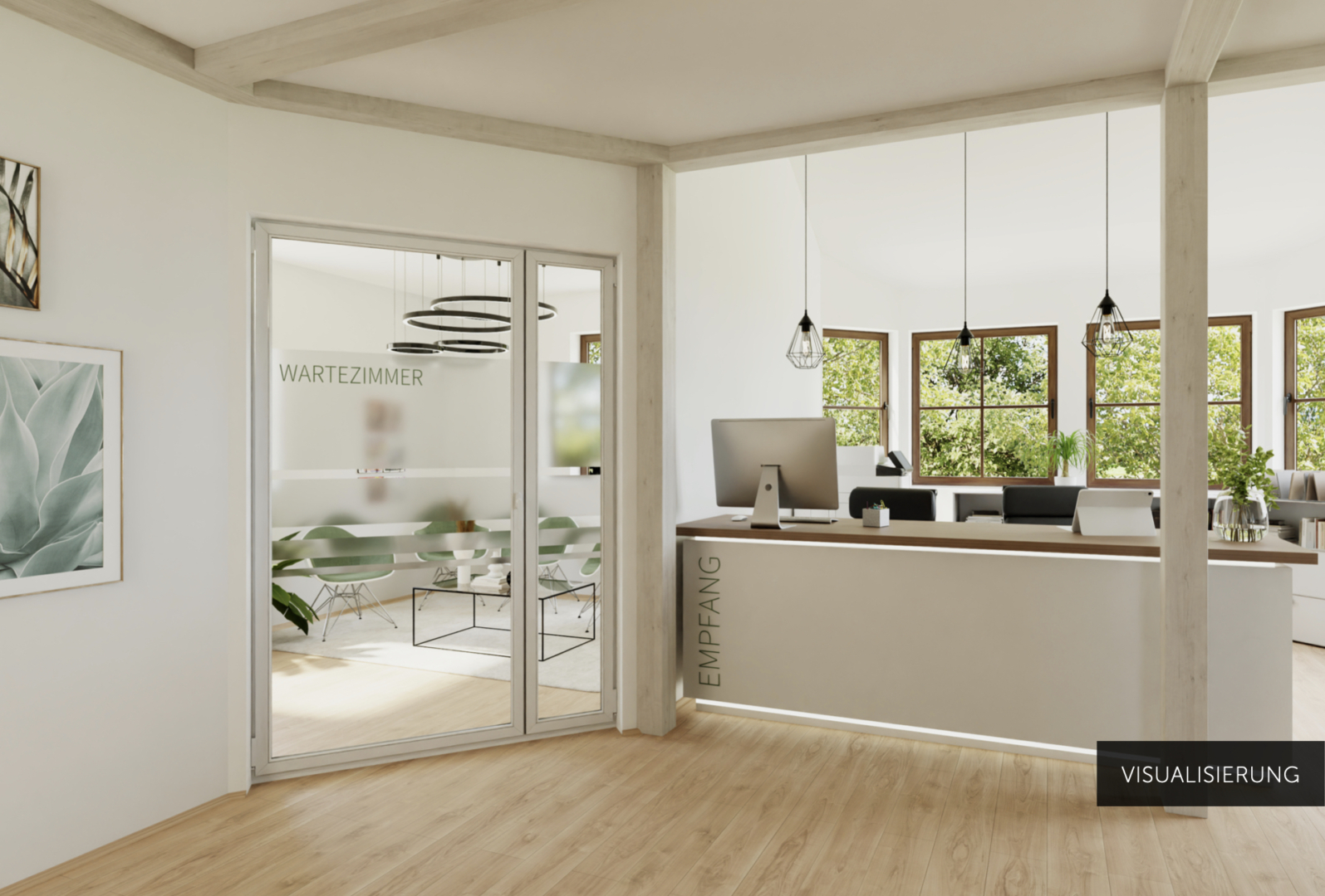 Visualisierung Empfang