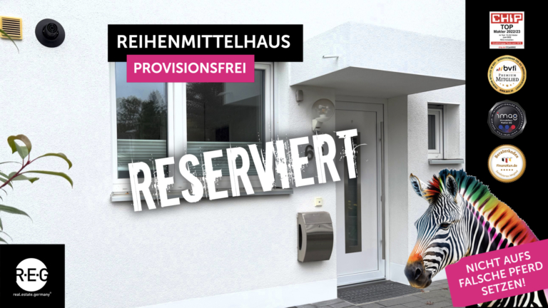 Reihenmittelhaus reserviert
