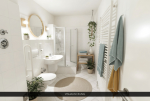 Badezimmer Visualisierung