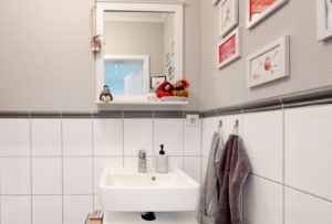 Gäste WC im Erdgeschoss