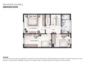 Grundriss Obergeschoss