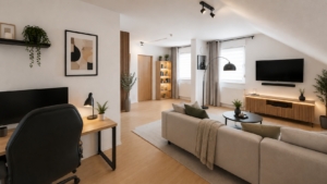 Studio (KI Einrichtungsbeispiel)