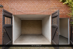 Garage und Abstellraum