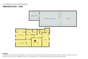 Grundriss Obergeschoss
