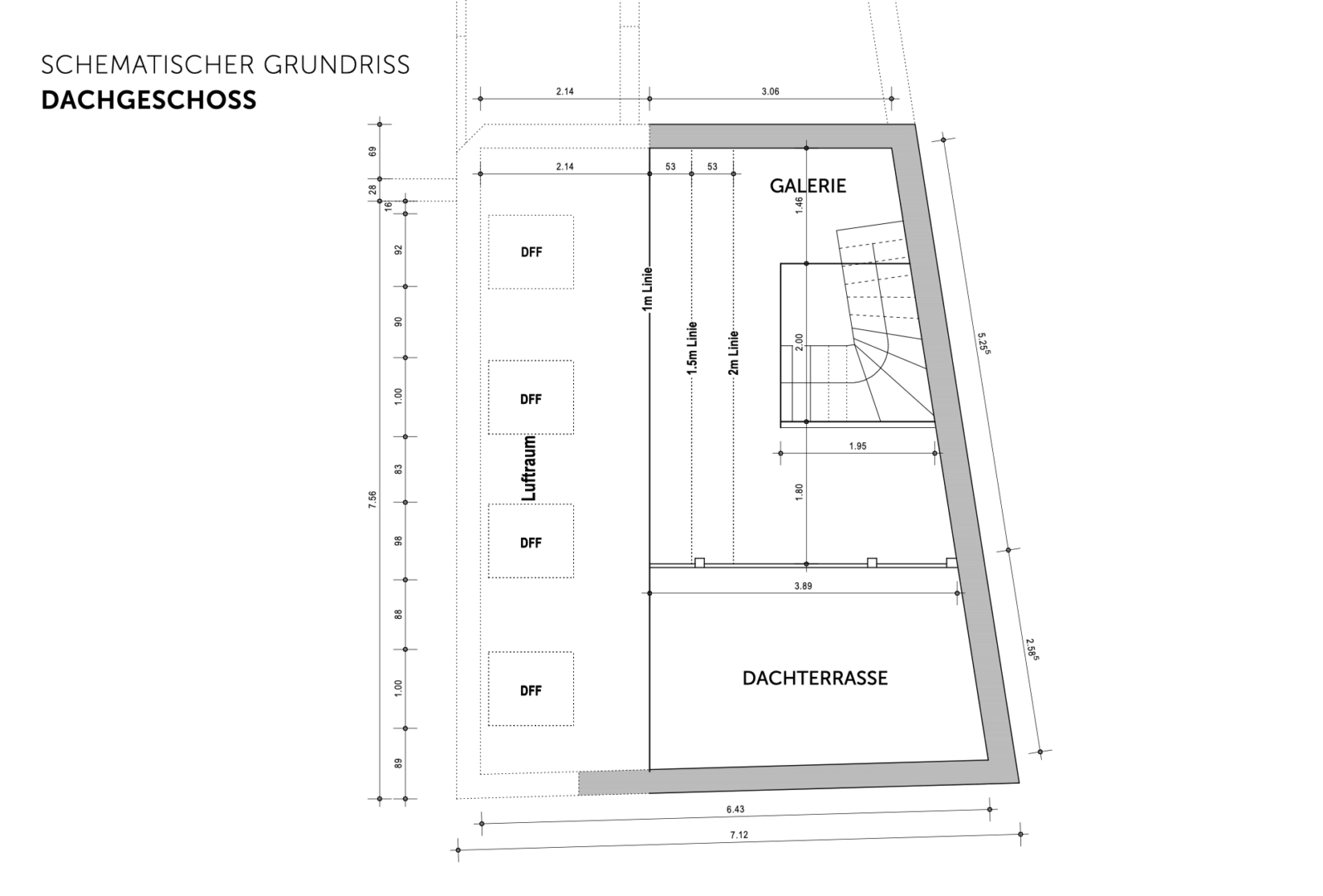 Grundriss 5. OG (Dachgeschoss)