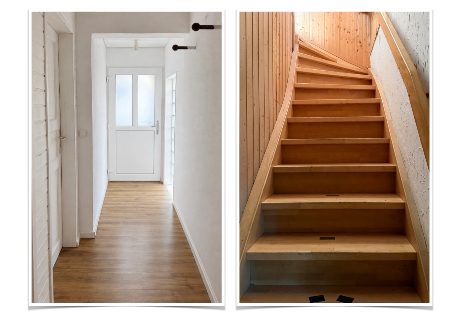 Flur und Treppe