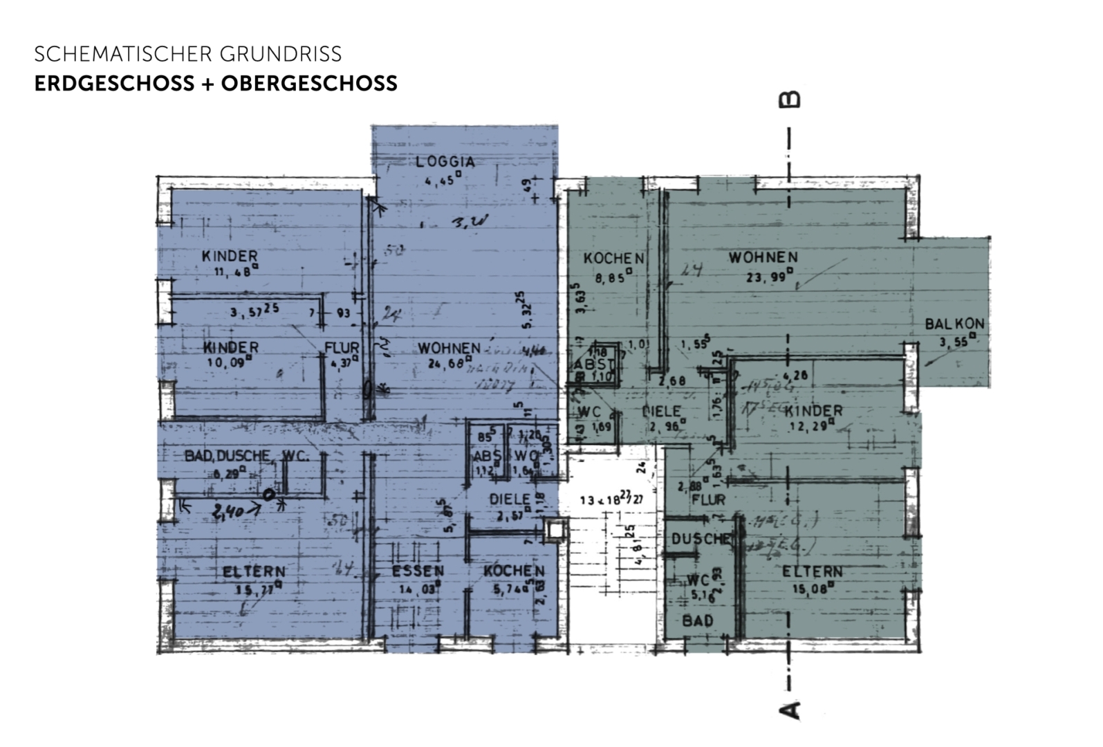 Grundriss EG + OG